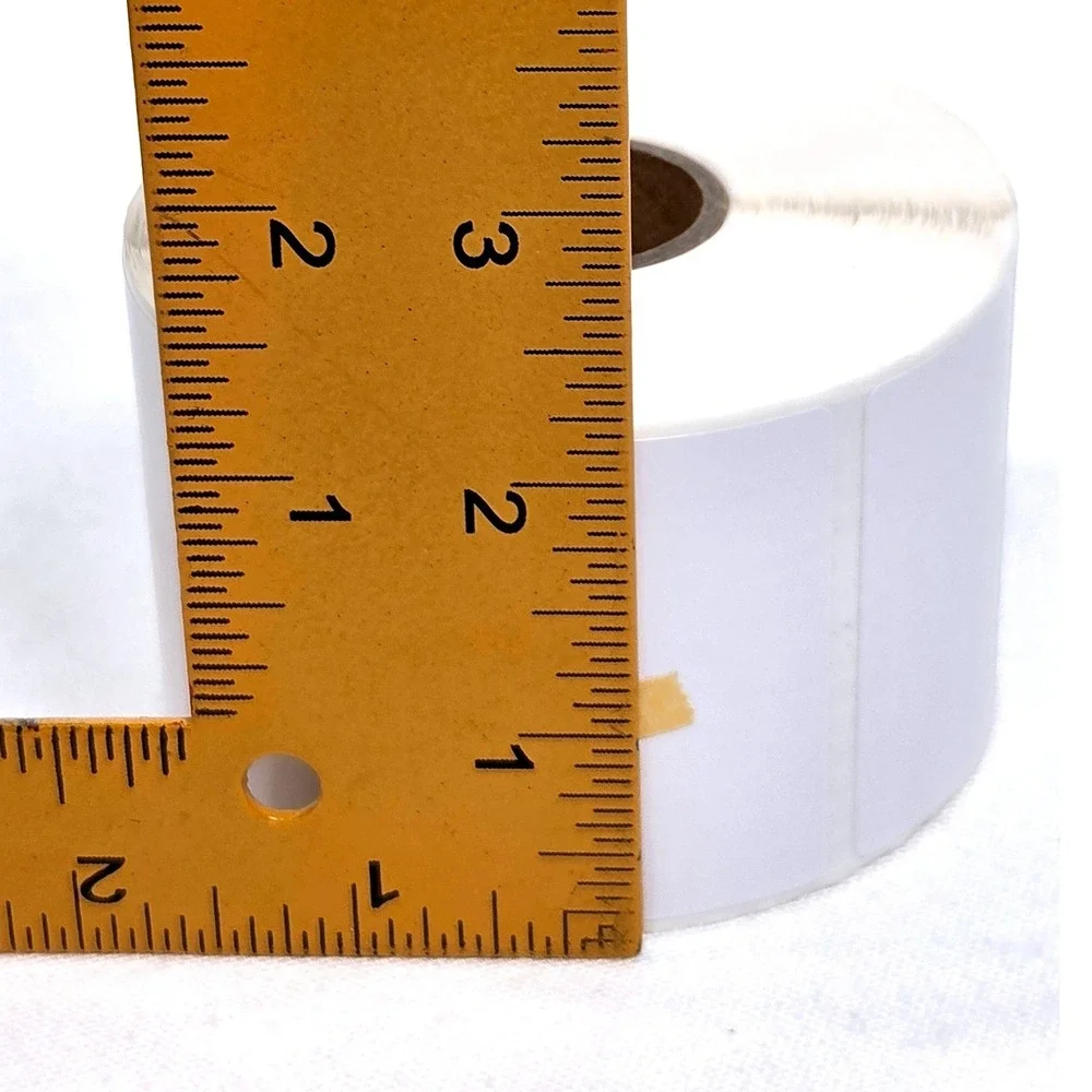 Spartan Industrial 1x2 Thermal Shipping Labels 2 Rolls 1300/Roll White Adhesive